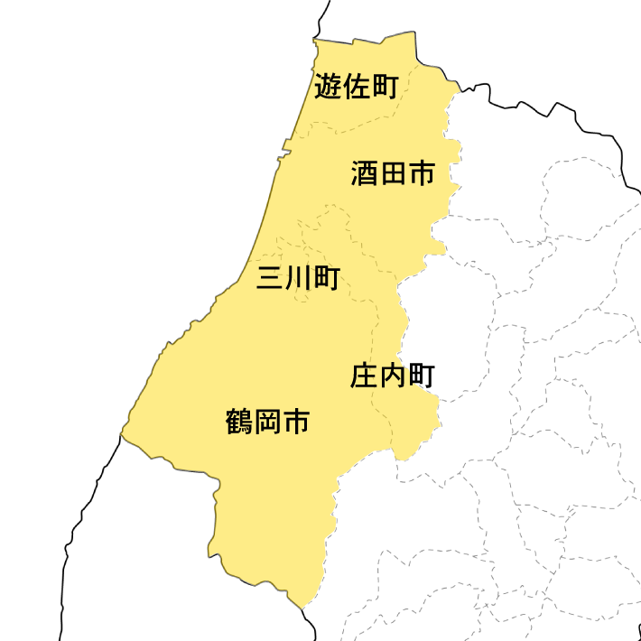 出張エリアマップ